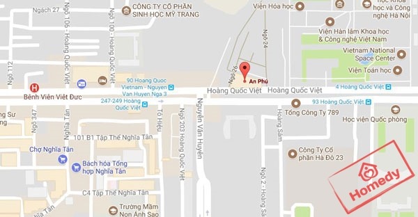 Thu&ecirc; văn ph&ograve;ng Ho&agrave;ng Quốc Việt gi&aacute; rẻ