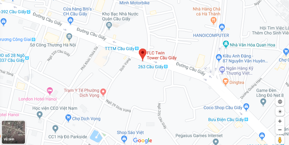Dịch vụ cho thuê văn phòng Cầu Giấy giá tốt
