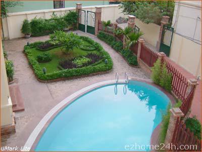 Villa for rent located in Nghi Tam, Tay Ho Dist 